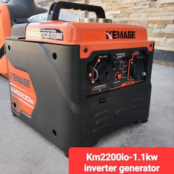 Генератор инверторный Kemage  бесшумный  и шумну