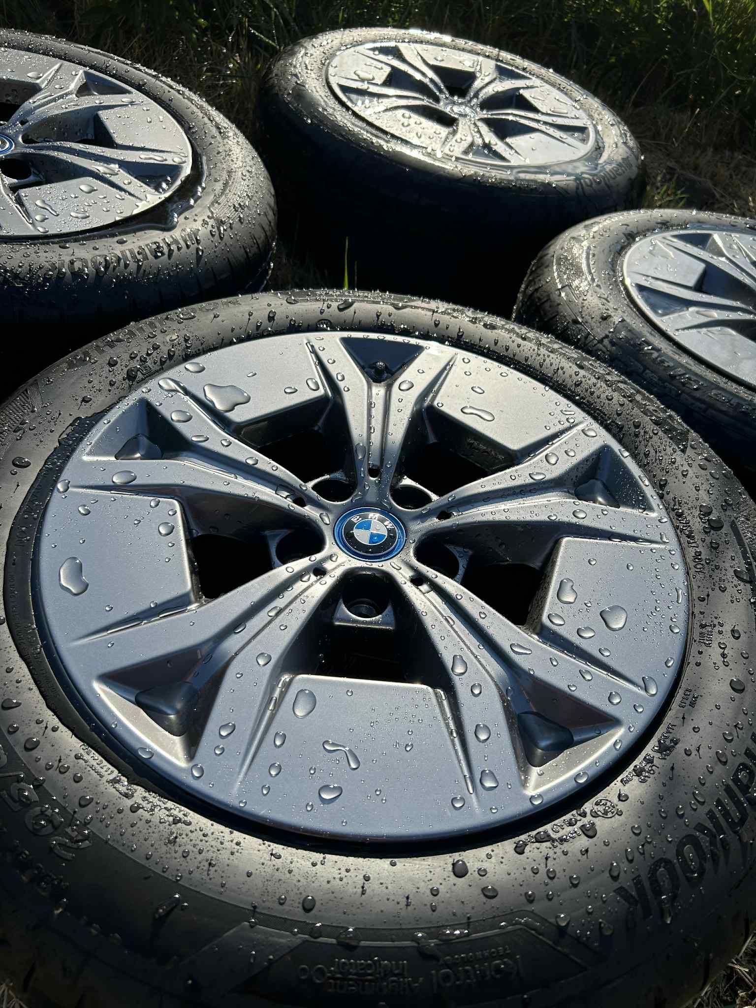 BMW 17”5x112 лети джанти с летни гуми Ханкок Дот25”  Като нови