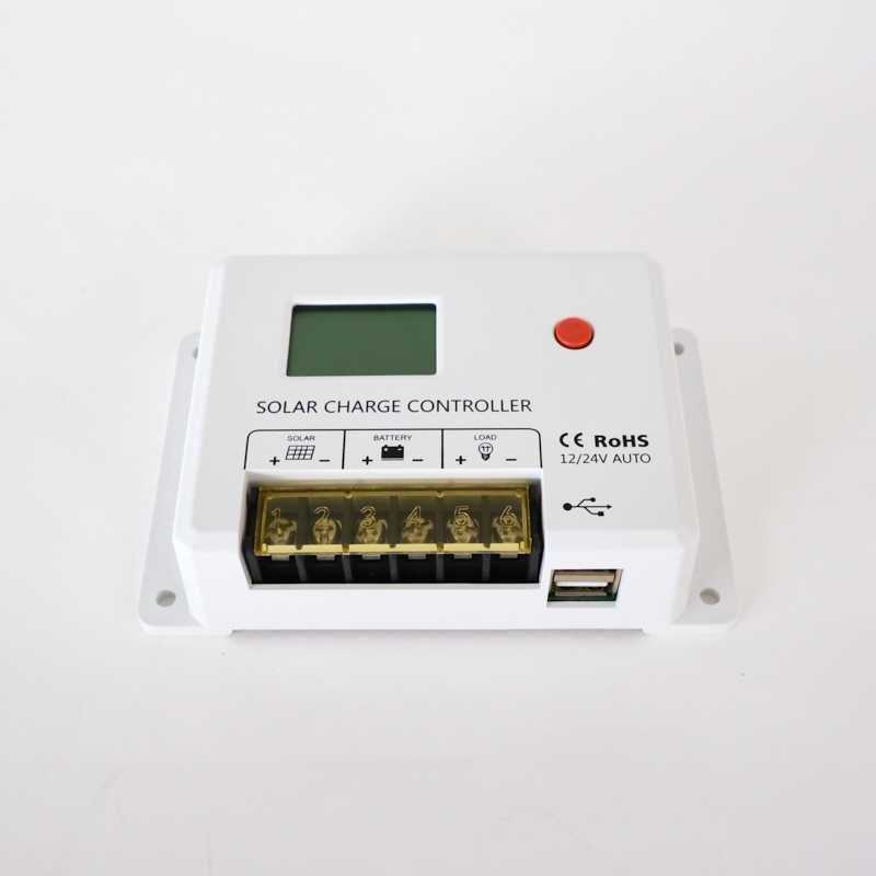 MPPT контролер и зарядно за батерии 12/24v 30A и 40A Чисто нов