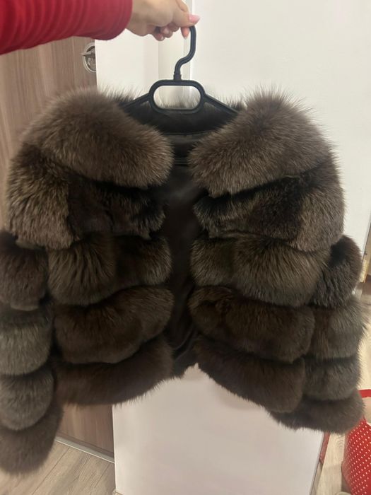 Blană naturală de vulpe