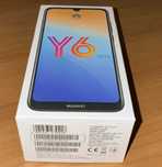 Cutie (ambalaj) fara accesorii Huawei Y6 2019 ORIGINALA.Stare foarteOK