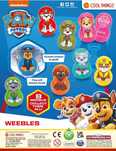PAW Patrol 50мм. лицензирани играчки за вендинг машина - 0.85лв.