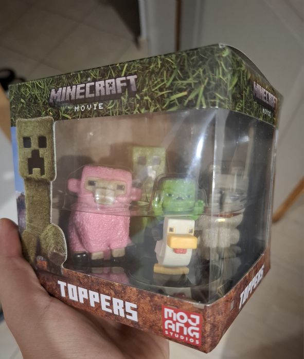 Minecraft the movie toppers фигури