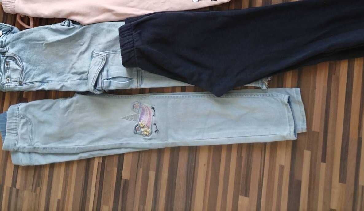Детски панталони зара h&m и др. 122см.