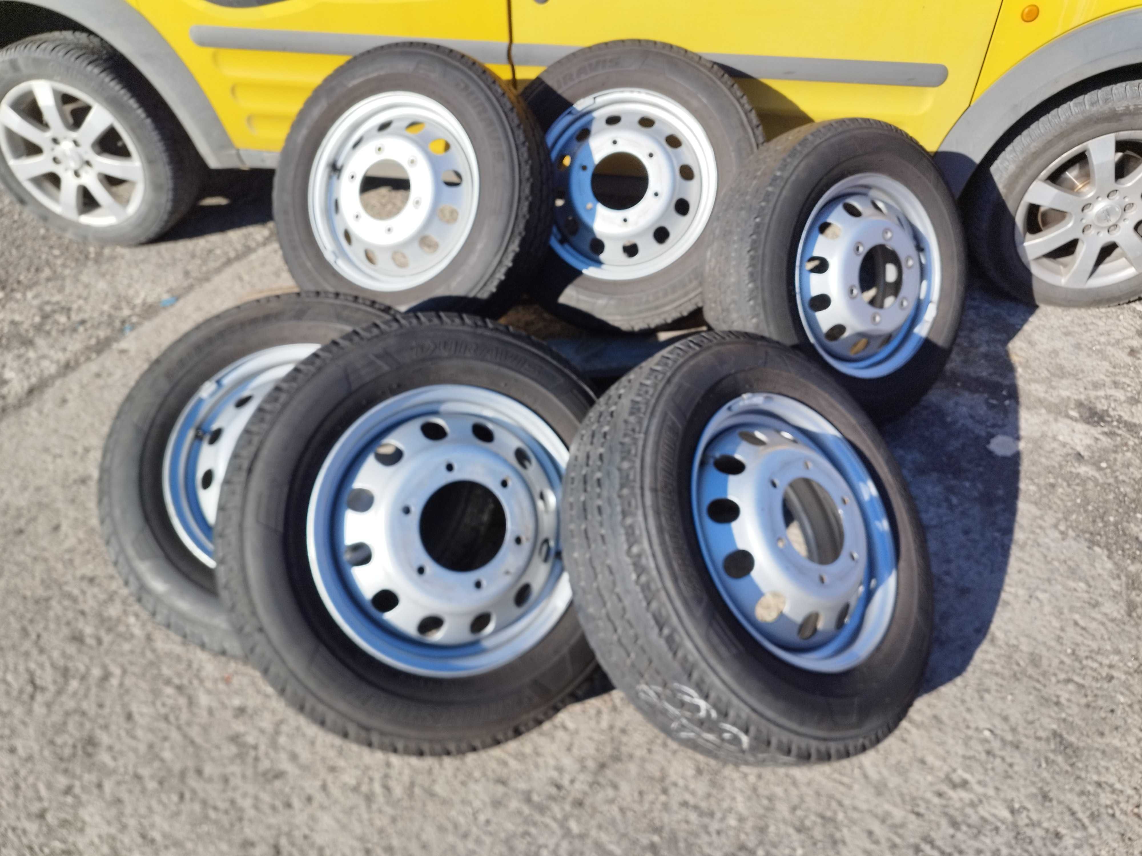 16 джанти 6х180 FORD Trasit 6J et109.5 Bridgestone 195/75/16 2018г