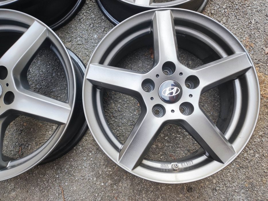 Хюндай; Киа – 16 цола 5x114,3; 4 бр. лети джанти, цвят графит