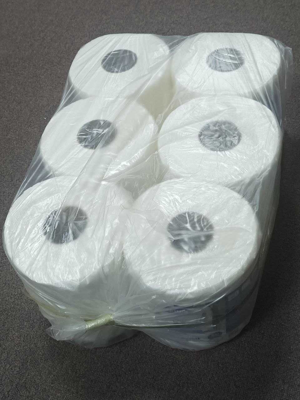 Бумажные полотенца Рулоновые 80 метров 6 шт в уп