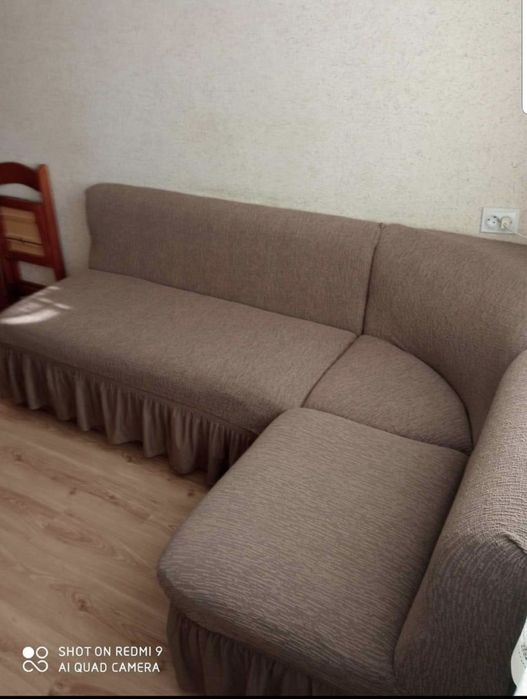 Калъф за ъглов кухненски диван