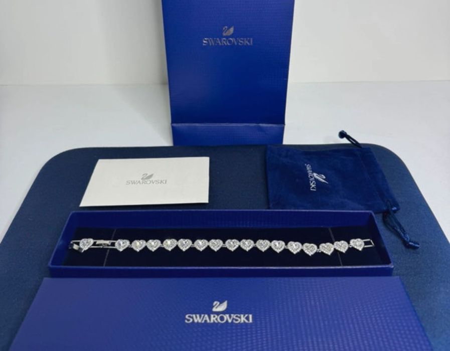 Brățară Swarovski Angelic Hearts