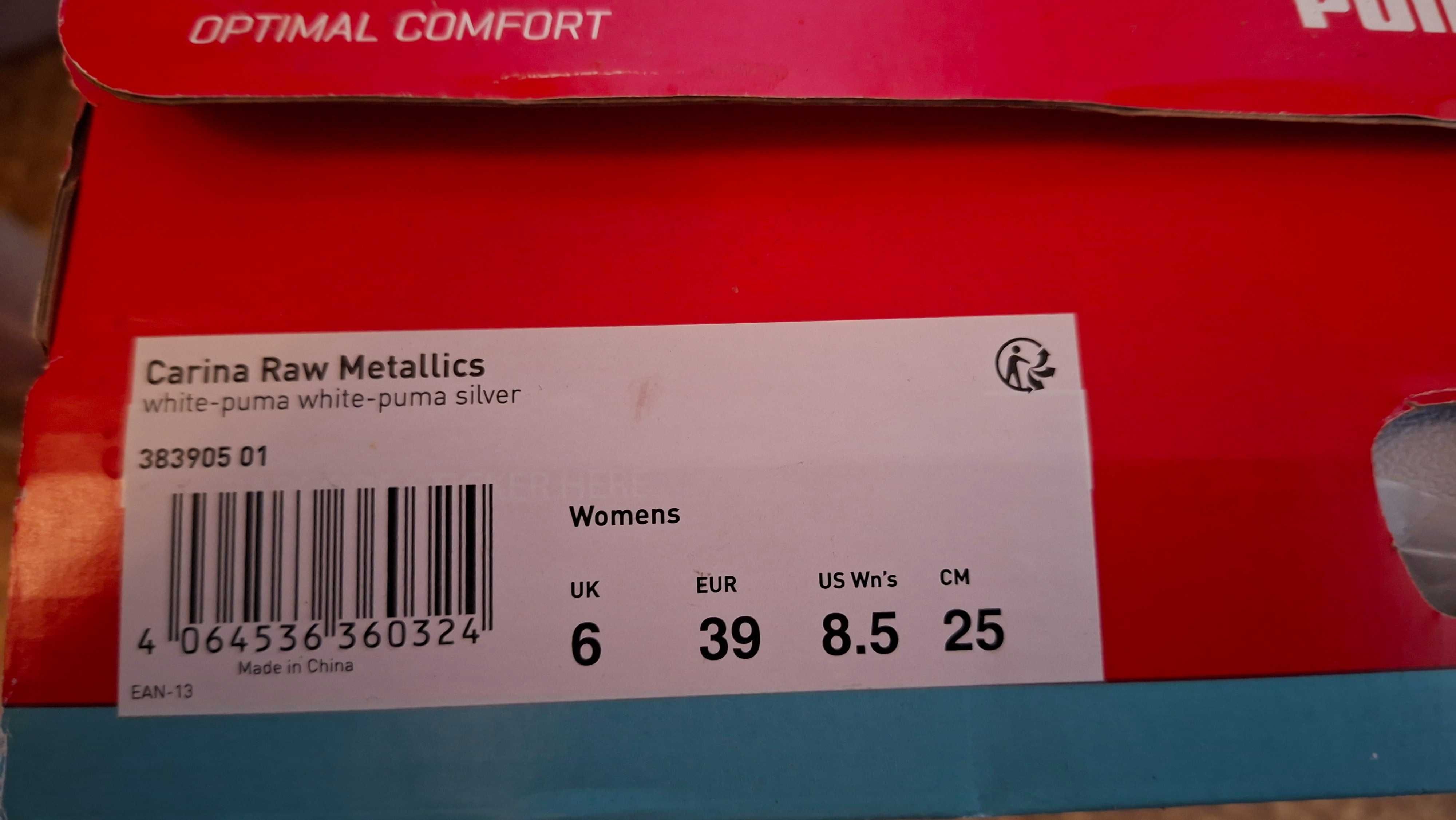 Puma Carina Raw Metallics 39