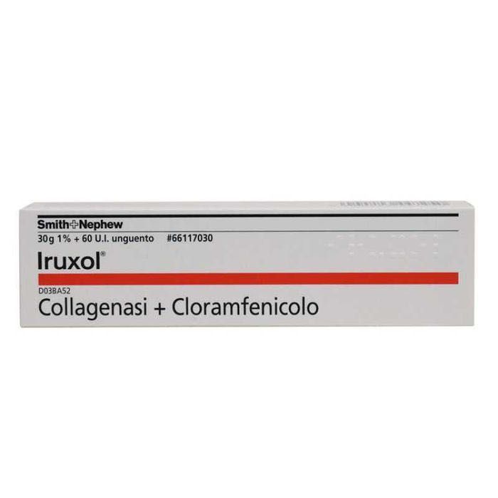 Iruxol gel vindecare răni profunde