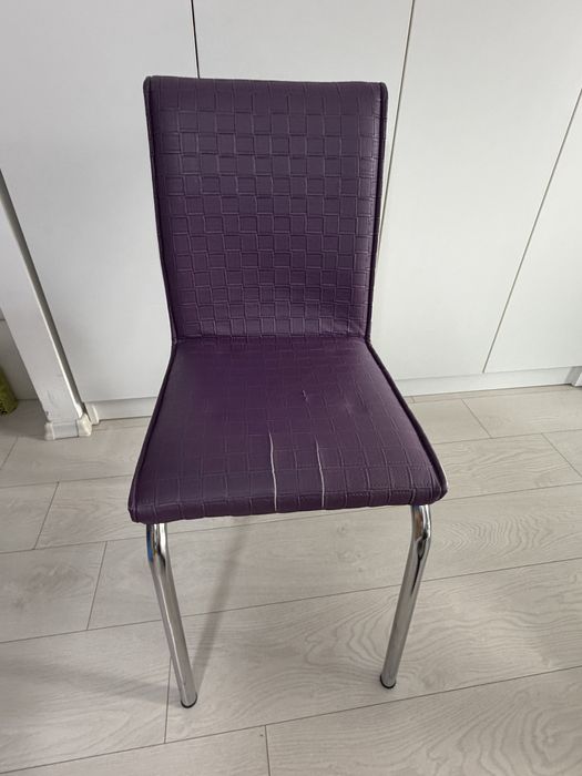 Masa extensibila 130-165/80 cm cu 4 scaune