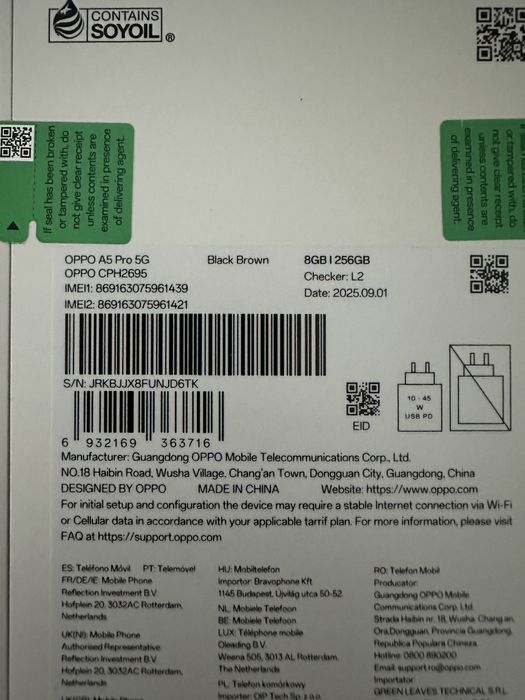 Vand Oppo A5 pro 5G sigilat