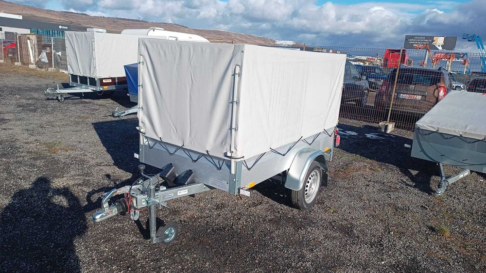 REMORCA STEMA 750- 850 kg/200(250)*110(128)*35 cm, CU SISTEM FRANARE !