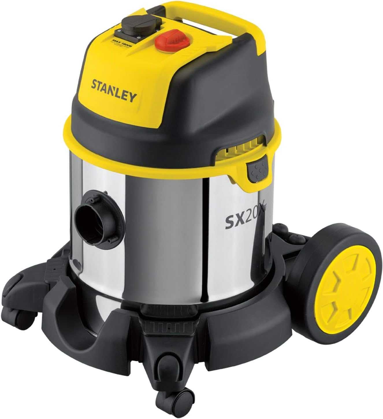 Прахосмукачка за сухо и мокро почистване Stanley SXVC20XTE, 1400 W,20L