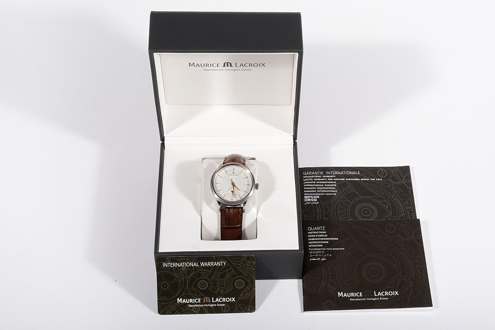Мъжки часовник Maurice Lacroix Les Classiques Grande Date GMT Automat