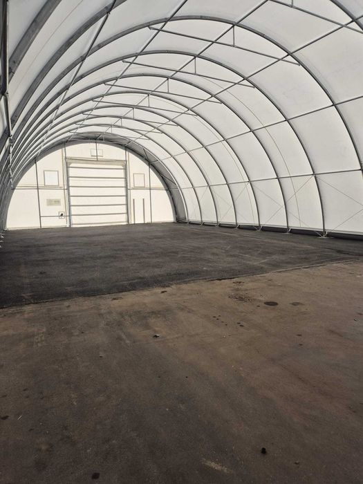 Cort semirotind pentru depozitare