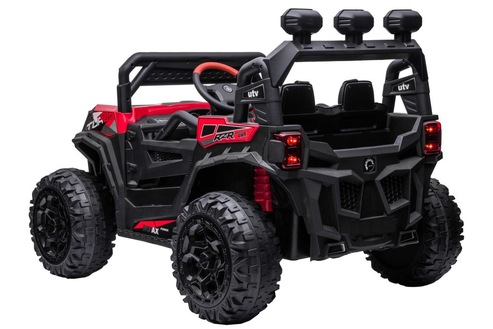 Buggy electric pentru copii Autokids UTV TURBO 4x4 120W HC301 Rosu