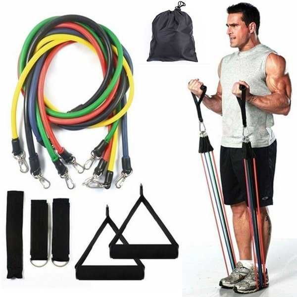 Комплект ластици за тренировка Power Resistance Bands