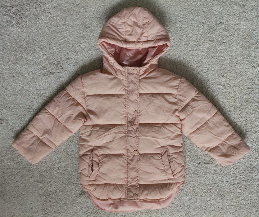 Sinsay Капитонирано яке, пепел от рози, размер 104