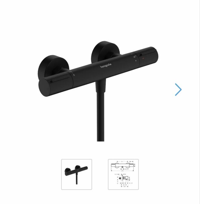 Baterie Hansgrohe termostatata