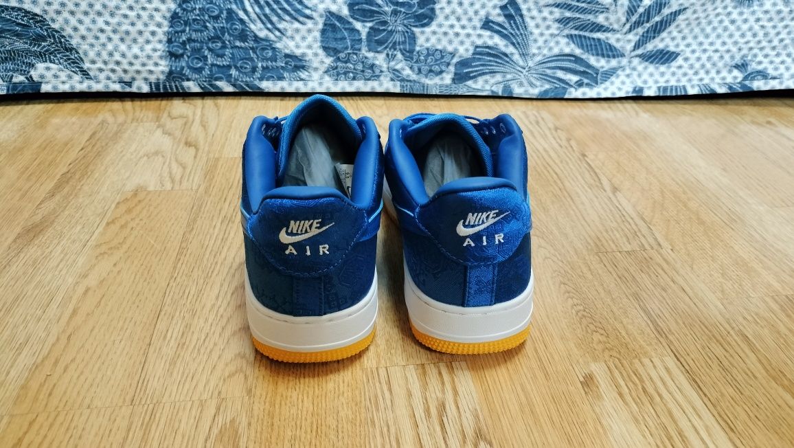 Af1 blue Fragment x CLOT