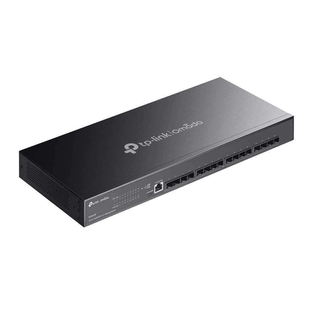 Управляемый коммутатор TP-Link 	SX3016F Omada 16-Port 10GE SFP+
