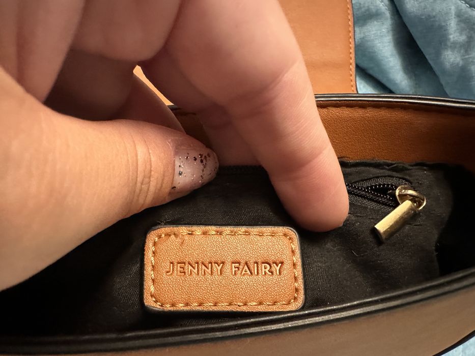 Дамска чанта Jenny Ferry в кафяв цвят