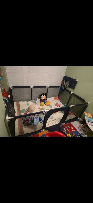 Кошара за игра 180х120 със килимче