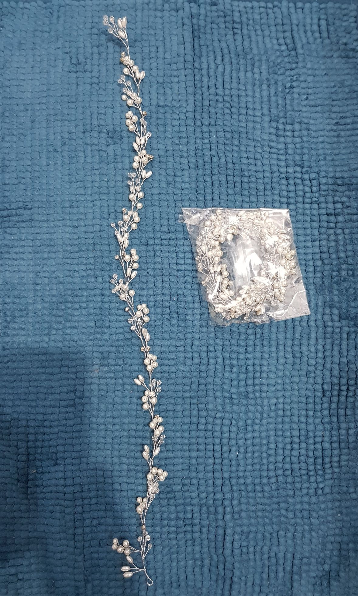 Diademă Voal coronită,bentita agrafe accesorii mire mireasa nuntă
