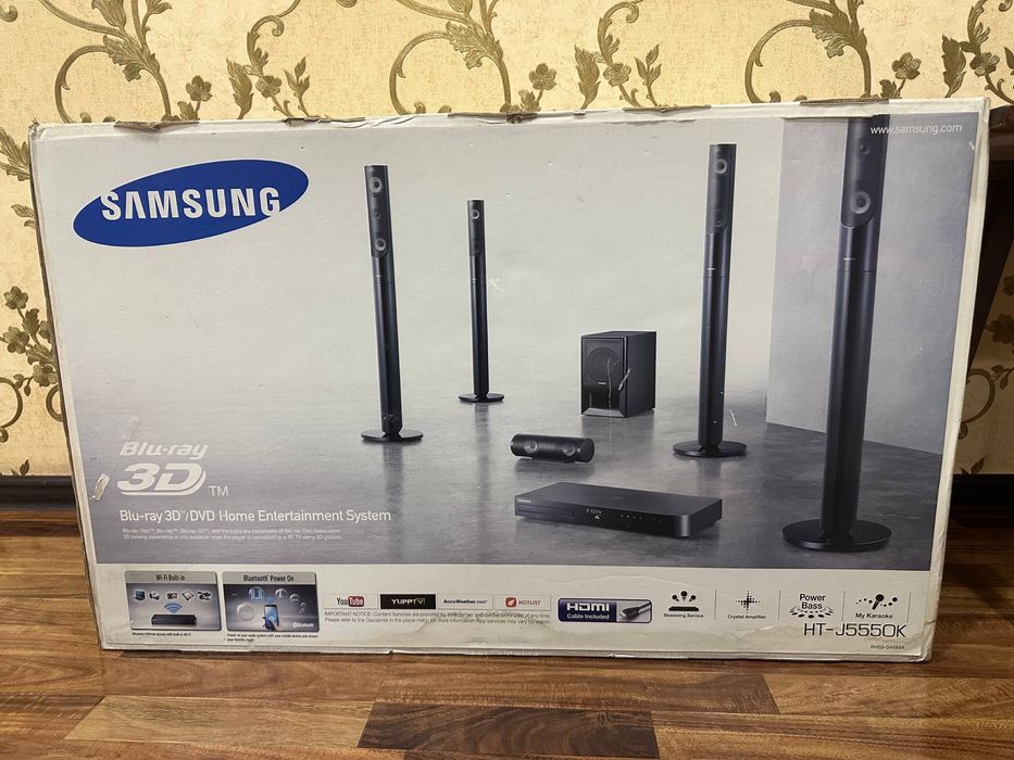 Домашний кинотеатр SAMSUNG HT-J5550K Blue-ray