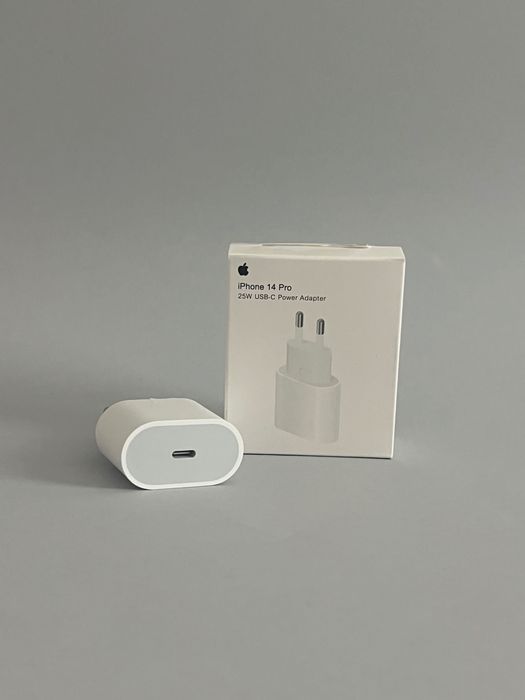 Нов оригинален адаптер за айфон 25W (iPhone 17) (Apple) Fast Charge