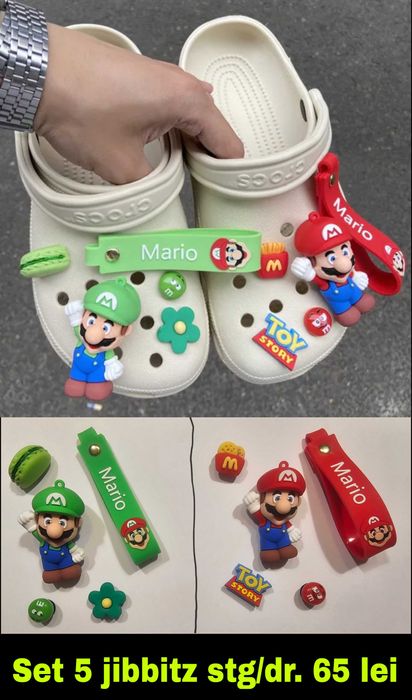 Set Jibbitz crocs