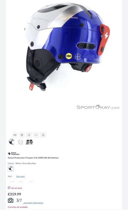 Casca Sweet Protection Trooper II SL Mips x HK – mărime SM 53-56 cm