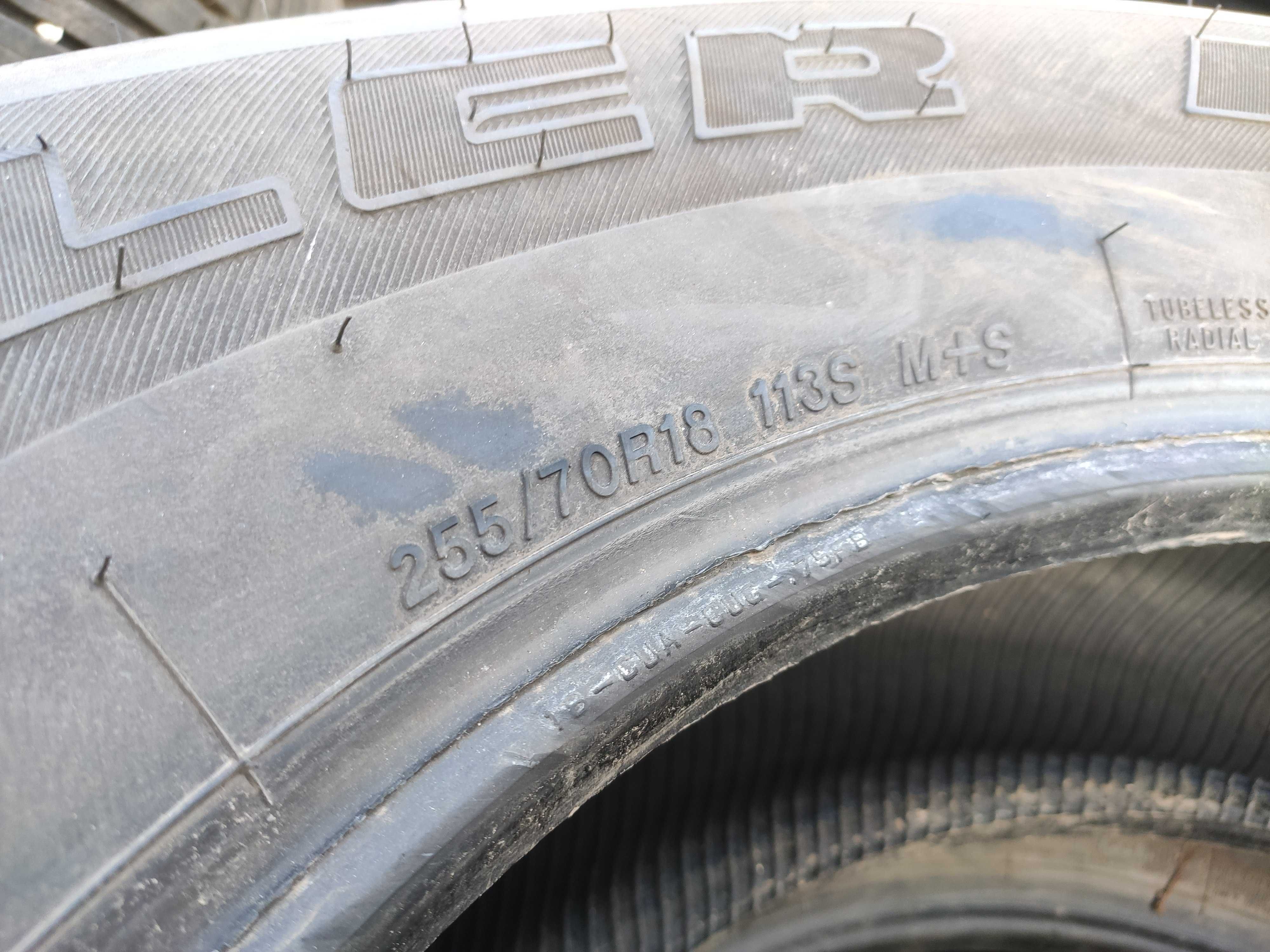 4бр Летни гуми 255 70 18 - Bridgestone