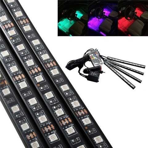 Музикална RGB LED Осветление за интериор за МПС-YF0008