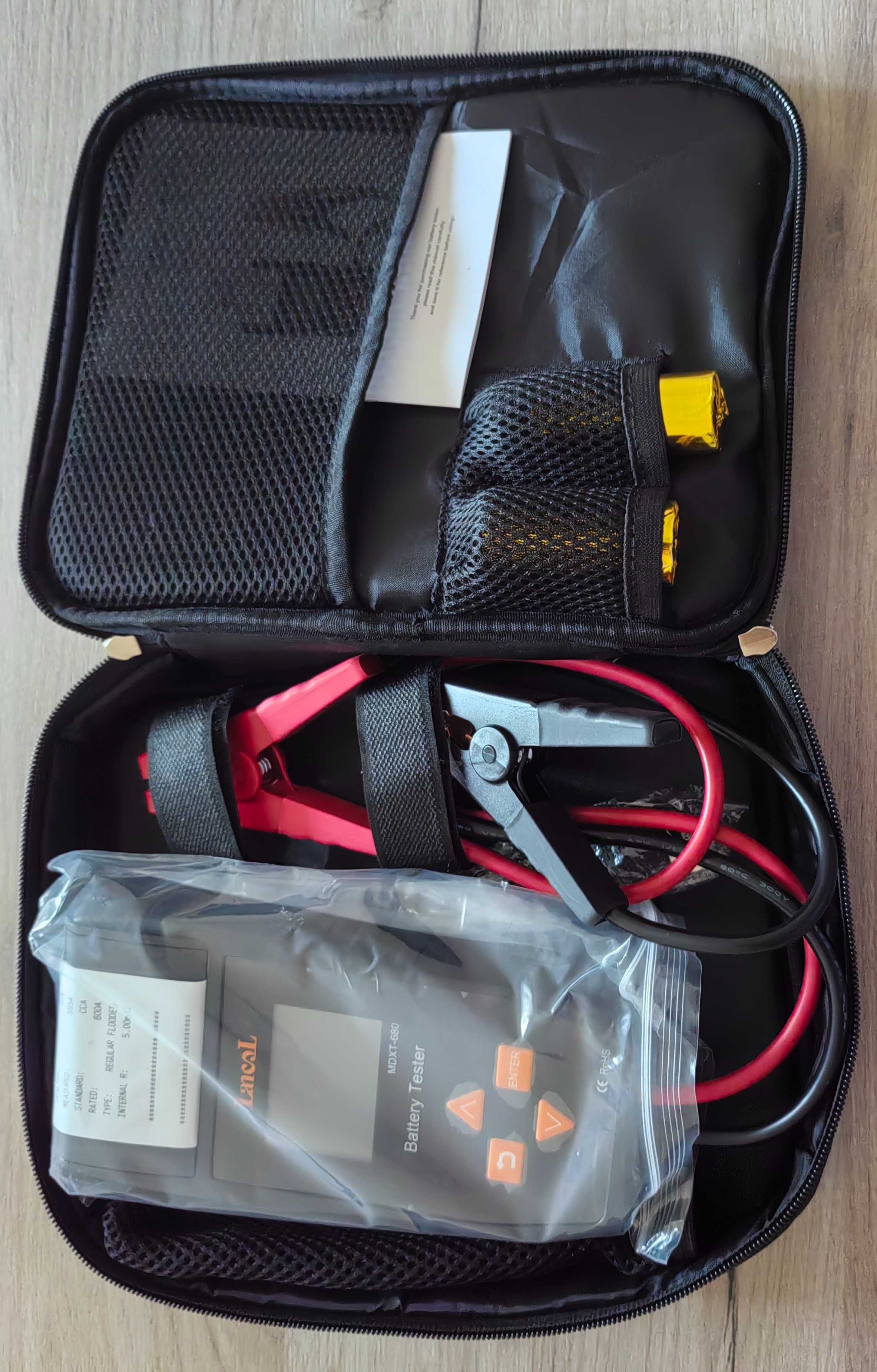 LANCOL MDXT-680 Цветной ЖК-дисплей Тестер аккумуляторов