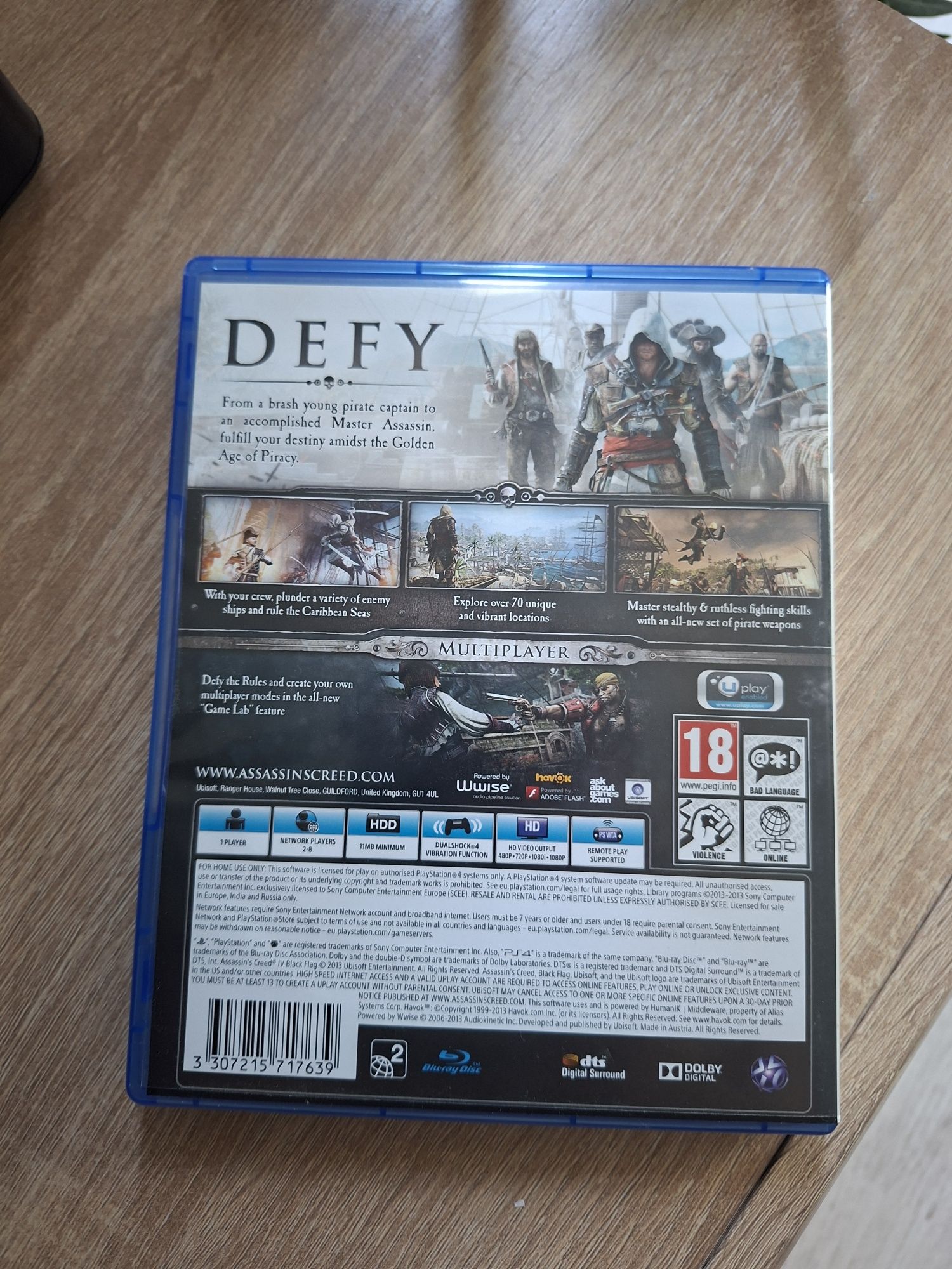 Assassins Creed IV Black Flag PS4