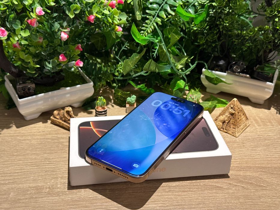Iphone 16 Pro Max ‼️100% baterie‼️Ca NOU‼️Garantie‼️