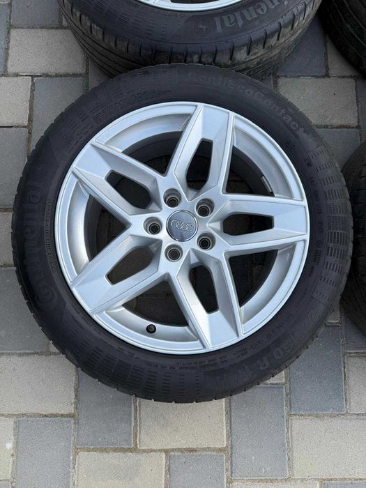 Set roti Audi A4 B9 jante 17 5x112 anvelope 225 50 17 B8 A6 C7 Audi A3