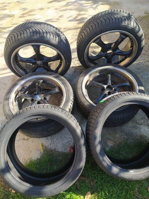 Jante cu anvelope pe 18
