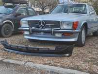 Спойлер за предна броня за MERCEDES SL R107 facelift