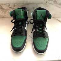 Маратонки Nike air черно със зелено промо цена 37 номер