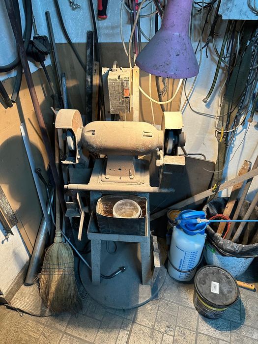 Polizor dublu industrial