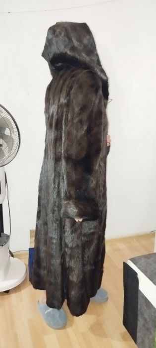 Шуба норковая длинная