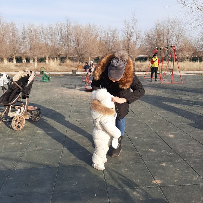 продам детский зимний комбез 86 -92р