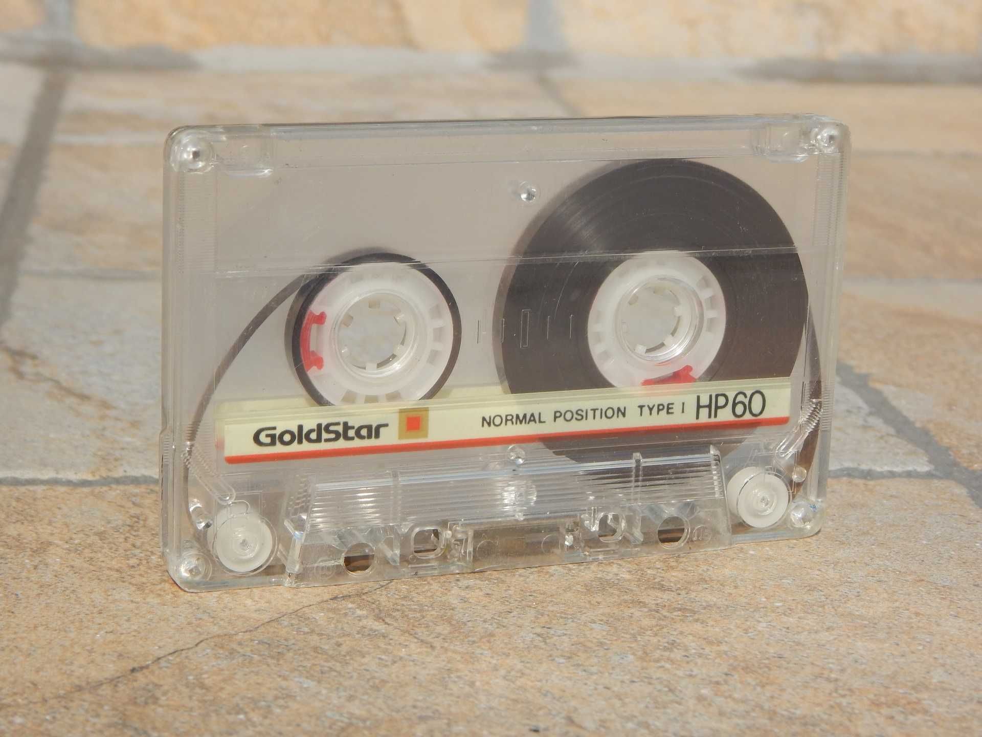 Caseta audio GoldStar HP 60 inregistrata fara cutie