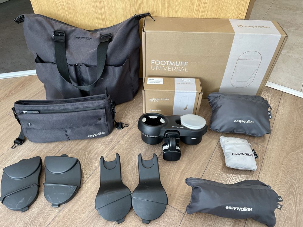 Количка 2в1 Easywalker Harvey 3 Premium + всички необходими аксесоари