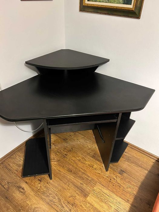 birou pe colț , pentru computer,