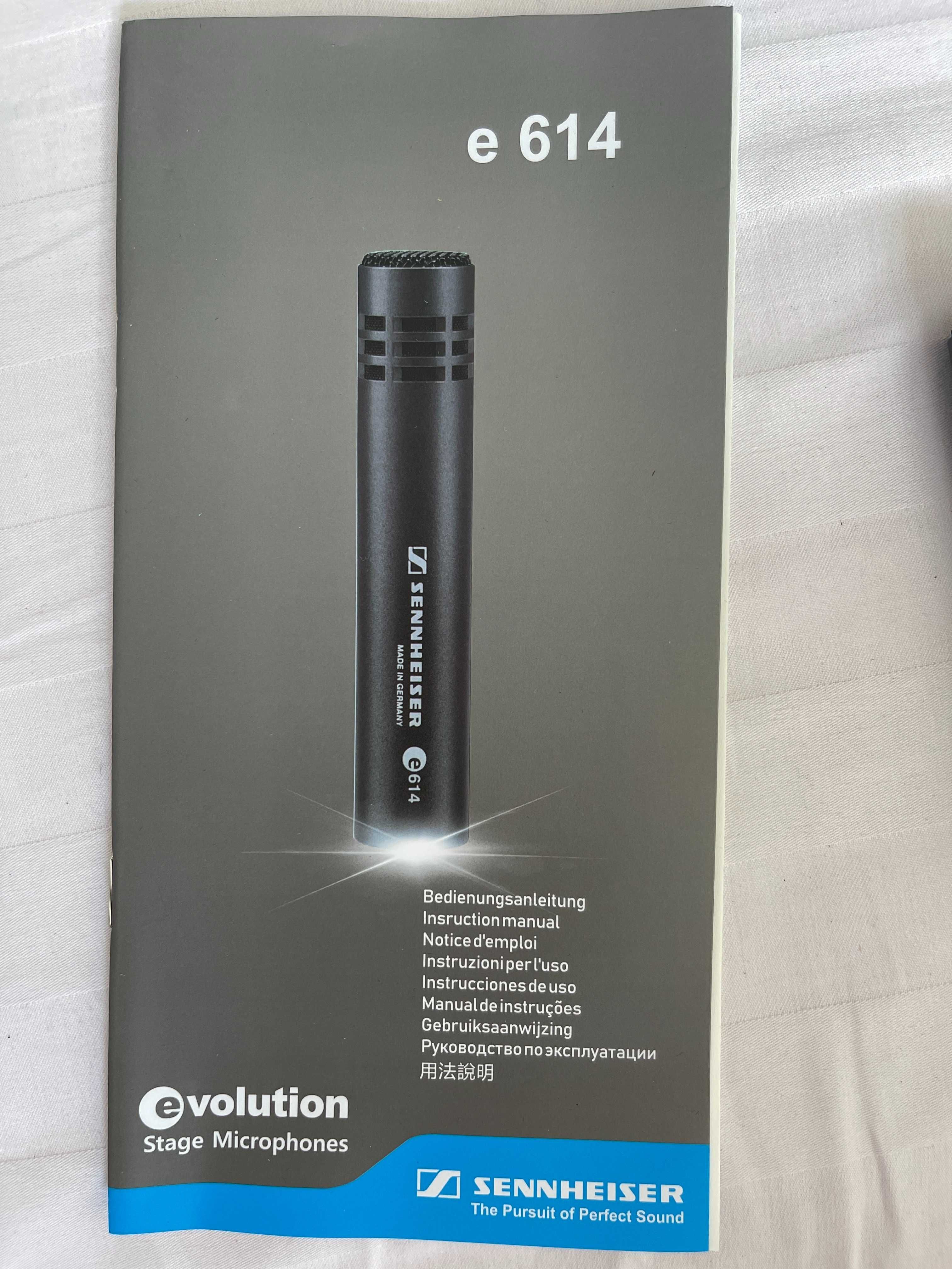 Продавам 2 броя микрофони Sennheiser e614 – като нови
